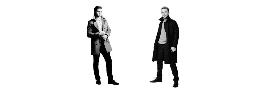 Long coat short sales man