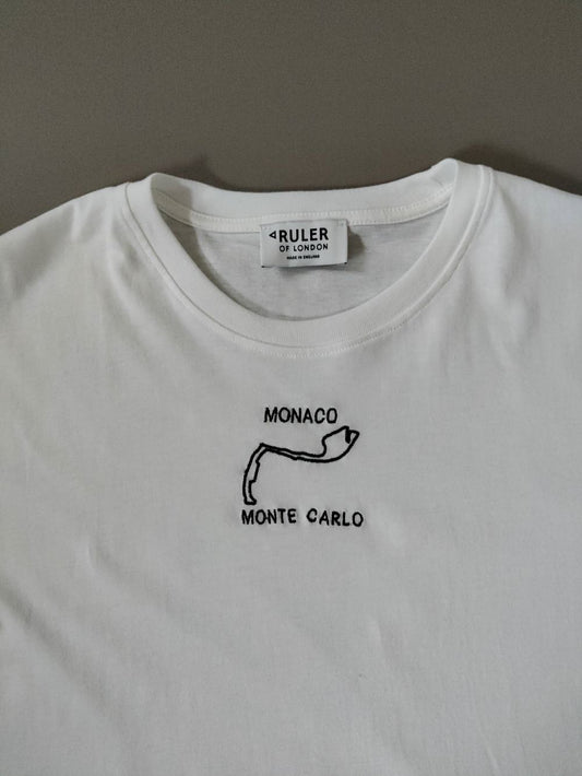 Special Edition: 'Monaco Grand Prix' Embroidered Supima T-shirt