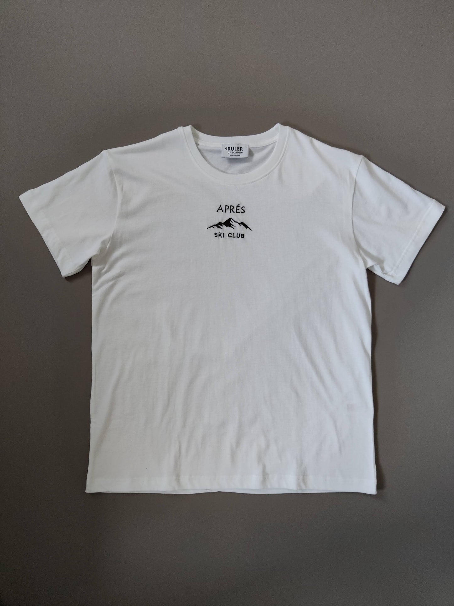 Special Edition: 'Apres Ski Club' Embroidered Supima T-shirt