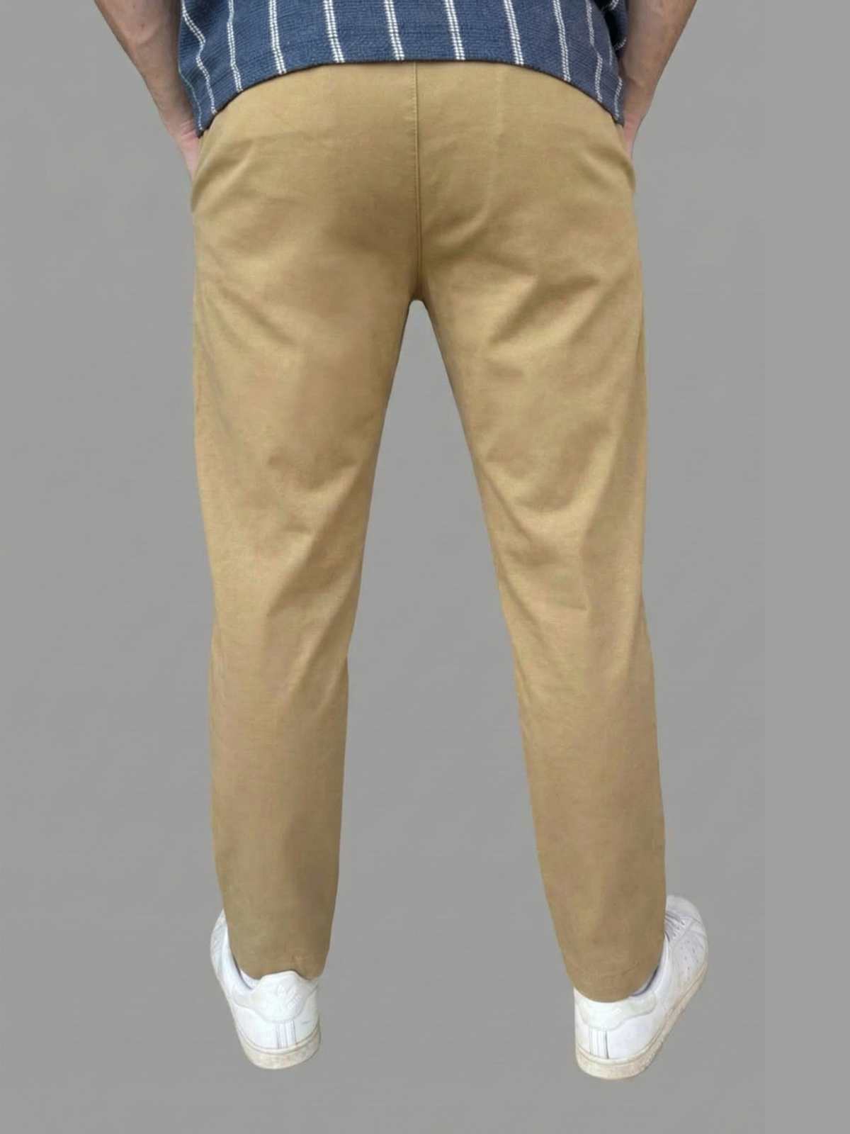 The Chinos Trousers for Short Men in 27 Inch Inseam